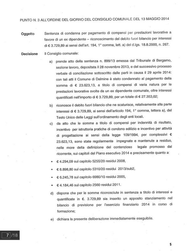 Passiamo al punto 3 della serata : causa vinta da un dipendente per compensi non riconosciuti #opendalmine http://t.co/JXcwOsUN20